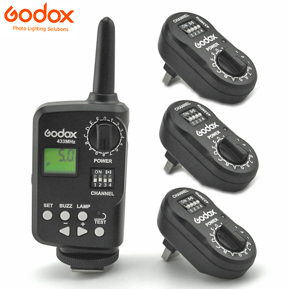 Trigger Receiver Set - Godox FT-16 송신기 및 리시버 세트,
