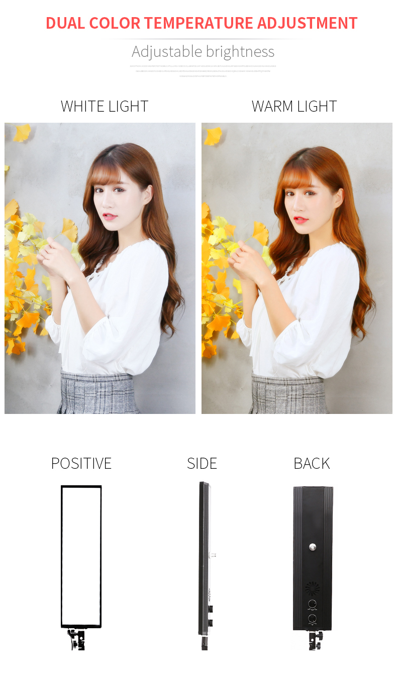 Photography Lighting Kit - 40CM 72W 3200K-5500K 사진 스튜디오 조광