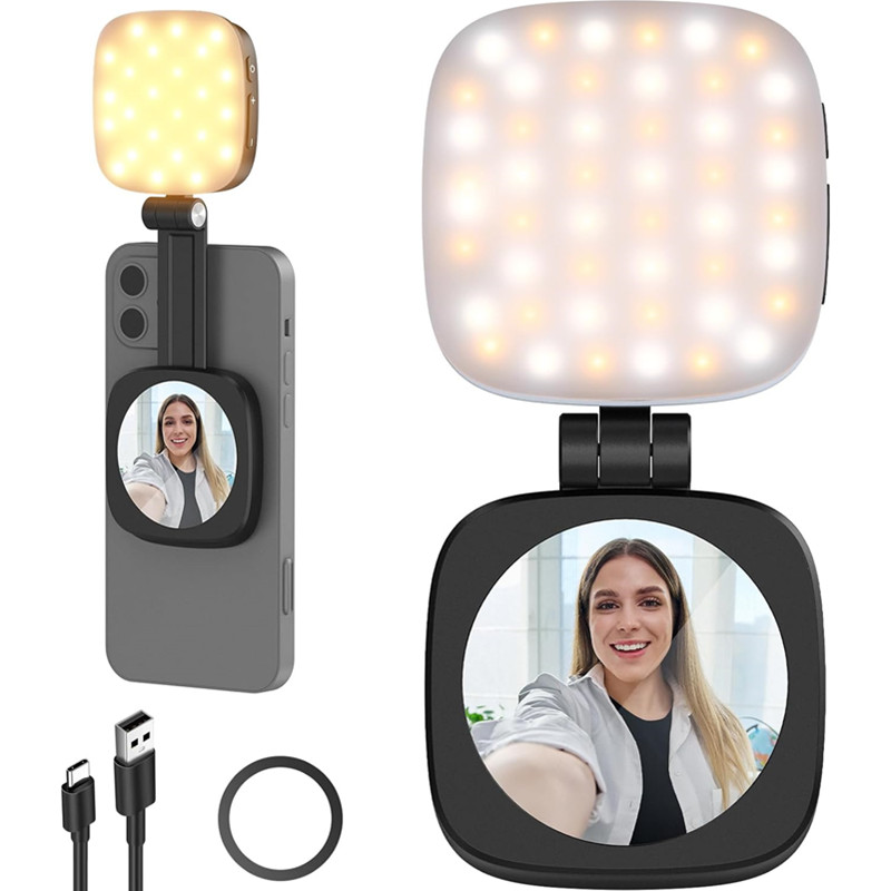 Photography Lighting Brand - 2 in 1 접이식 마그네틱 휴대폰