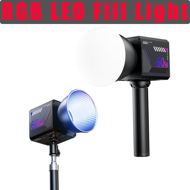 Photography Lighting Box - 60W RGB 비디오 라이트 휴대용 LED
