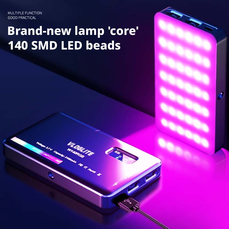 Photography Lighting Lamp - 모바일 RGB 조명 컴퓨터 화상 회의