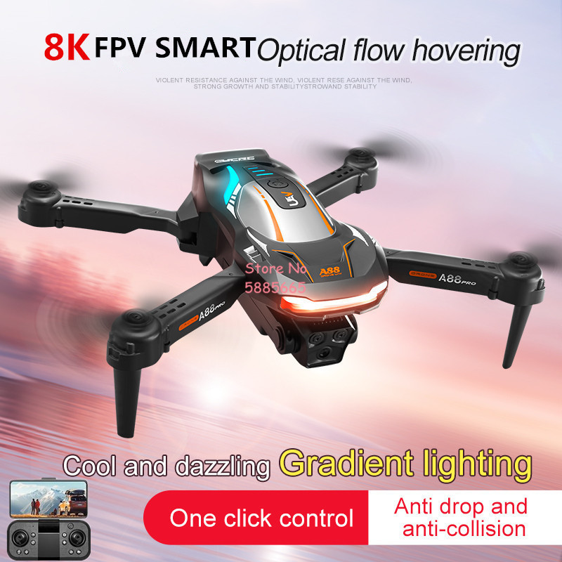 8K 항공 촬영 광학 흐름 위치 지정 FPV RC 드론 - Photography Lighting Box 리뷰 및 가격