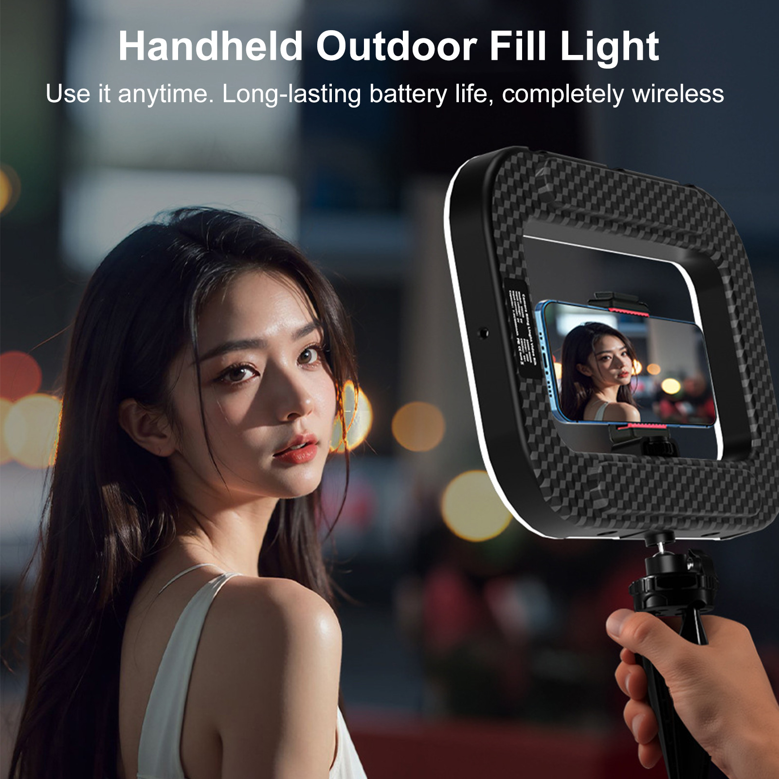 충전식 휴대폰 라이트 핸드헬드 폰 스태빌라이저, 비디오 - Photography Lighting Professional 리뷰 및 가격