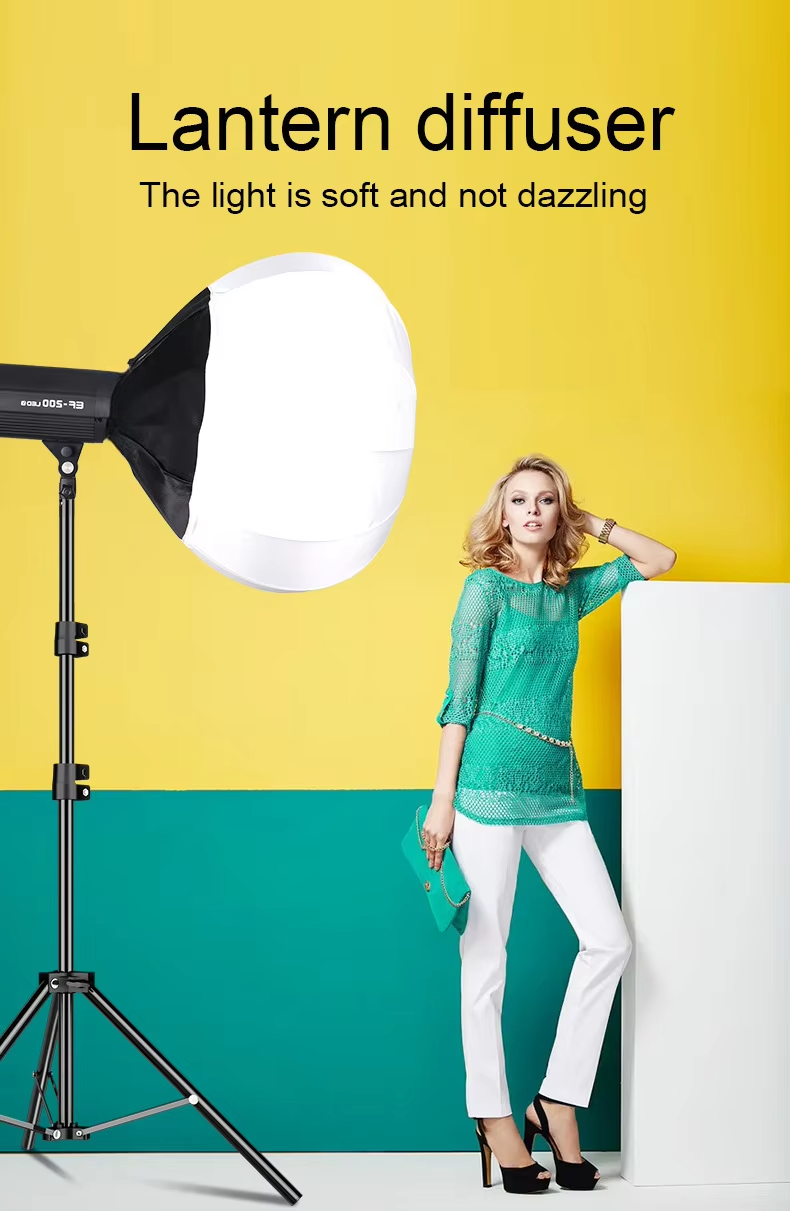 35CM 글로브 랜턴 소프트박스 Bowens Mount - Photography Lighting Softbox 리뷰 및 가격