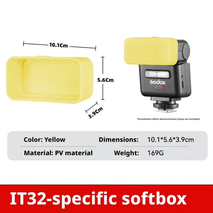 Godox iT32 미니 플래시용 3색 플래시 디퓨저  - Photography Lighting Godox 리뷰 및 가격