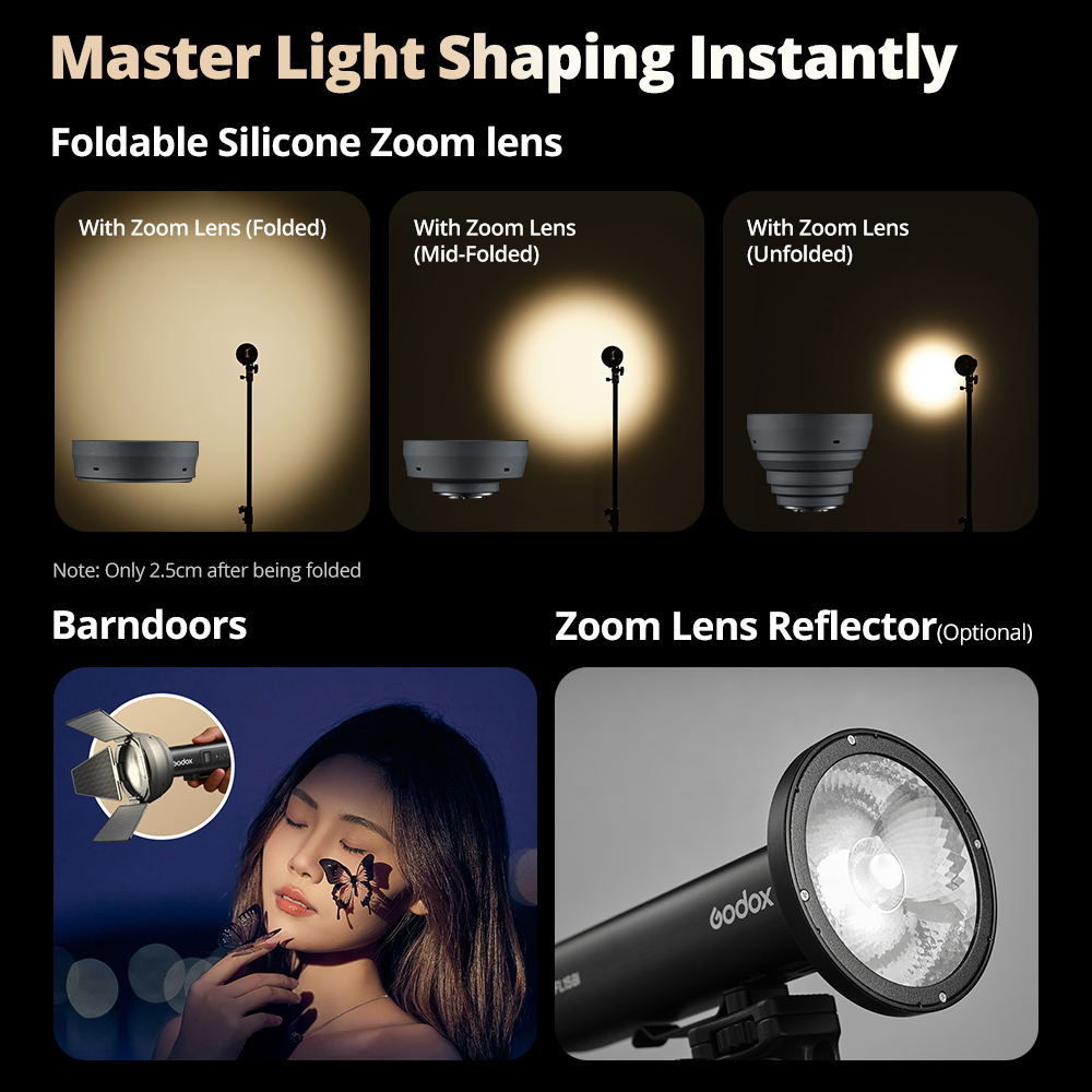 Godox 바이컬러 LED 비디오 라이트 Godox F - Photography Lighting Godox 리뷰 및 가격