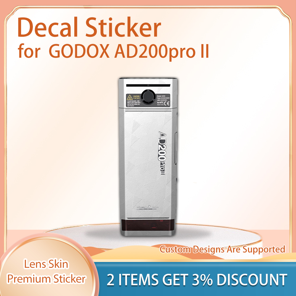 고도크스 AD200Pro II 카메라 플래시 스킨 데칼 - Photography Lighting Godox 리뷰 및 가격