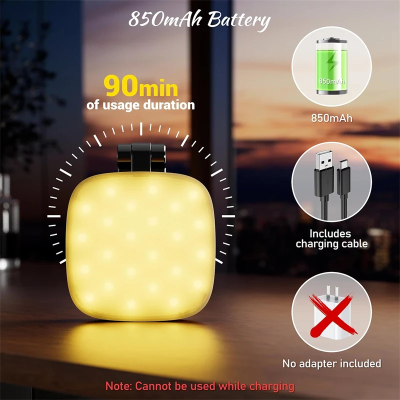 2 in 1 접이식 마그네틱 휴대폰 셀카 라이트 (Ma - Photography Lighting Brand 리뷰 및 가격