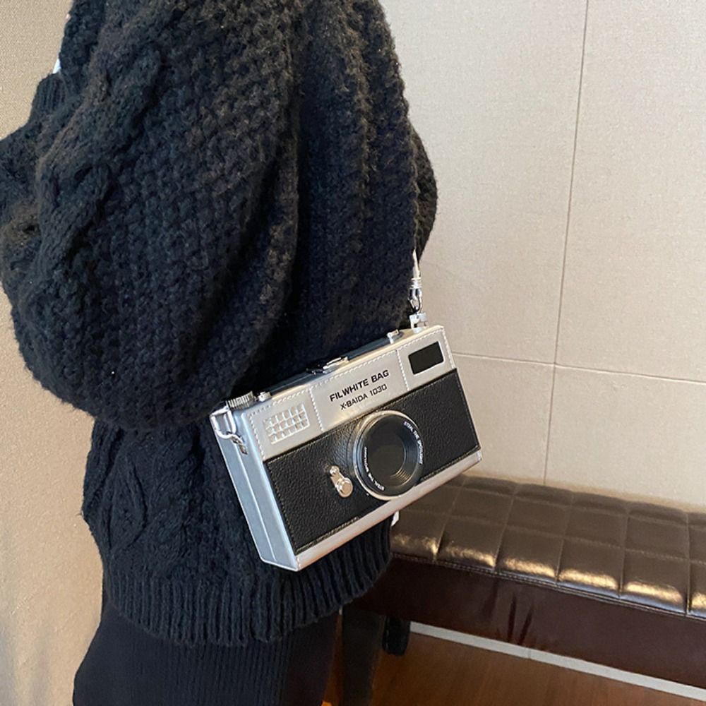 우아한 PU 카메라 숄더백 작은 가방 숄더백 재미있는  - Photography Lighting Equipment Bags 리뷰 및 가격