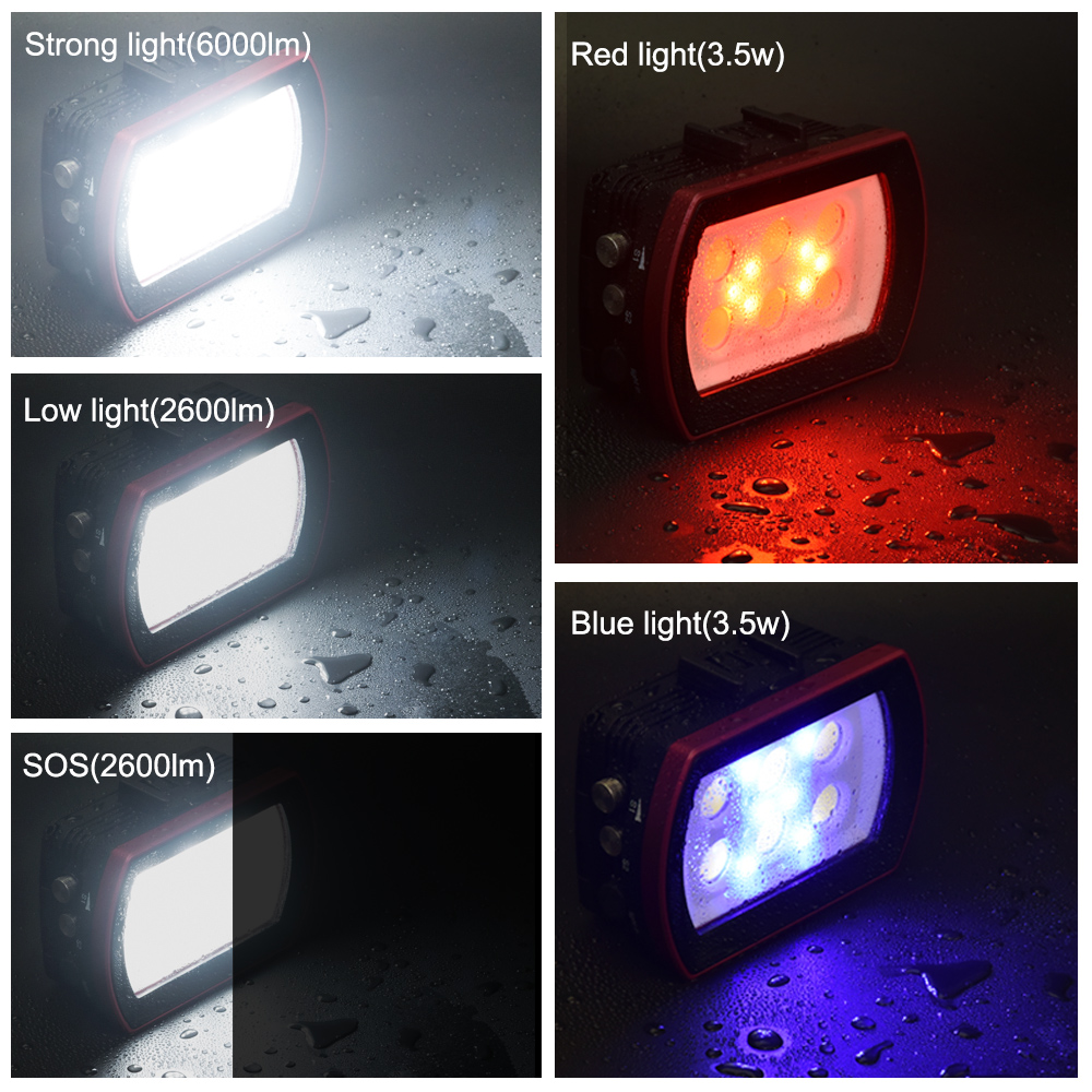 사진 SL-22 LED 다이빙 라이트 수중 필인 램프  - Photography Lighting Brand 리뷰 및 가격