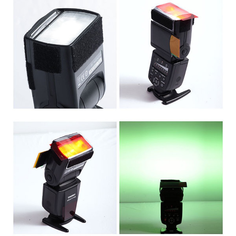 12색 카메라 플래시 젤 조명 필터 키트, 스피드라이트 - Photography Lighting Kit 리뷰 및 가격