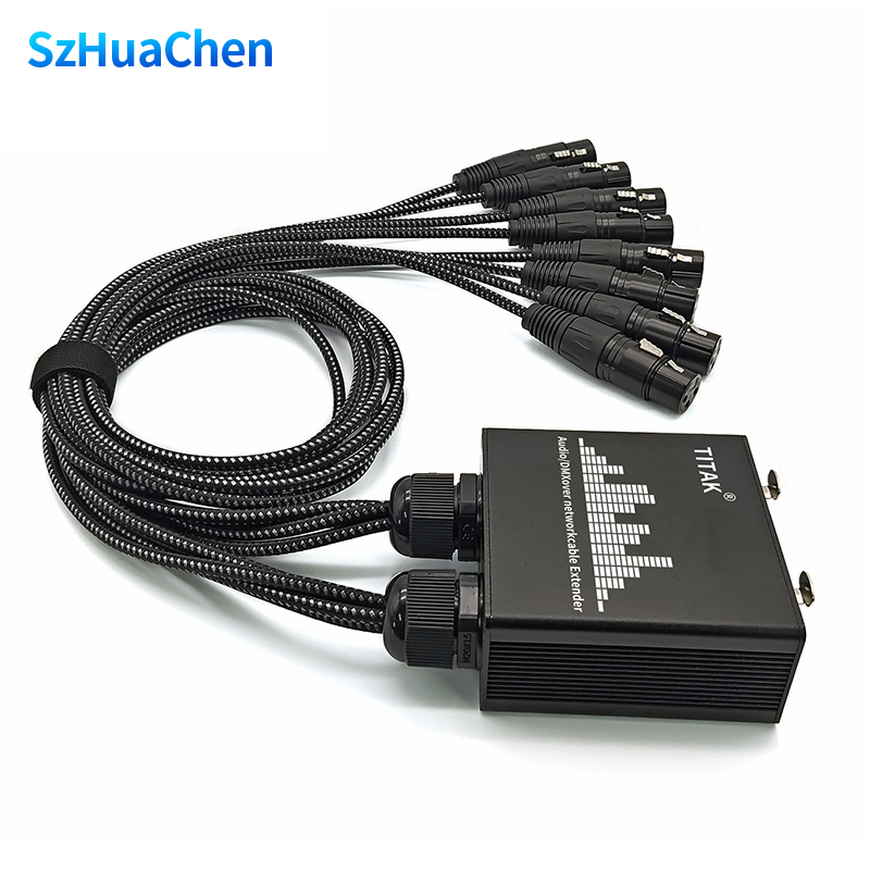 8채널 XLR 스네이크 케이블, RJ45 프리미엄 플러 - Photography Lighting Box 리뷰 및 가격