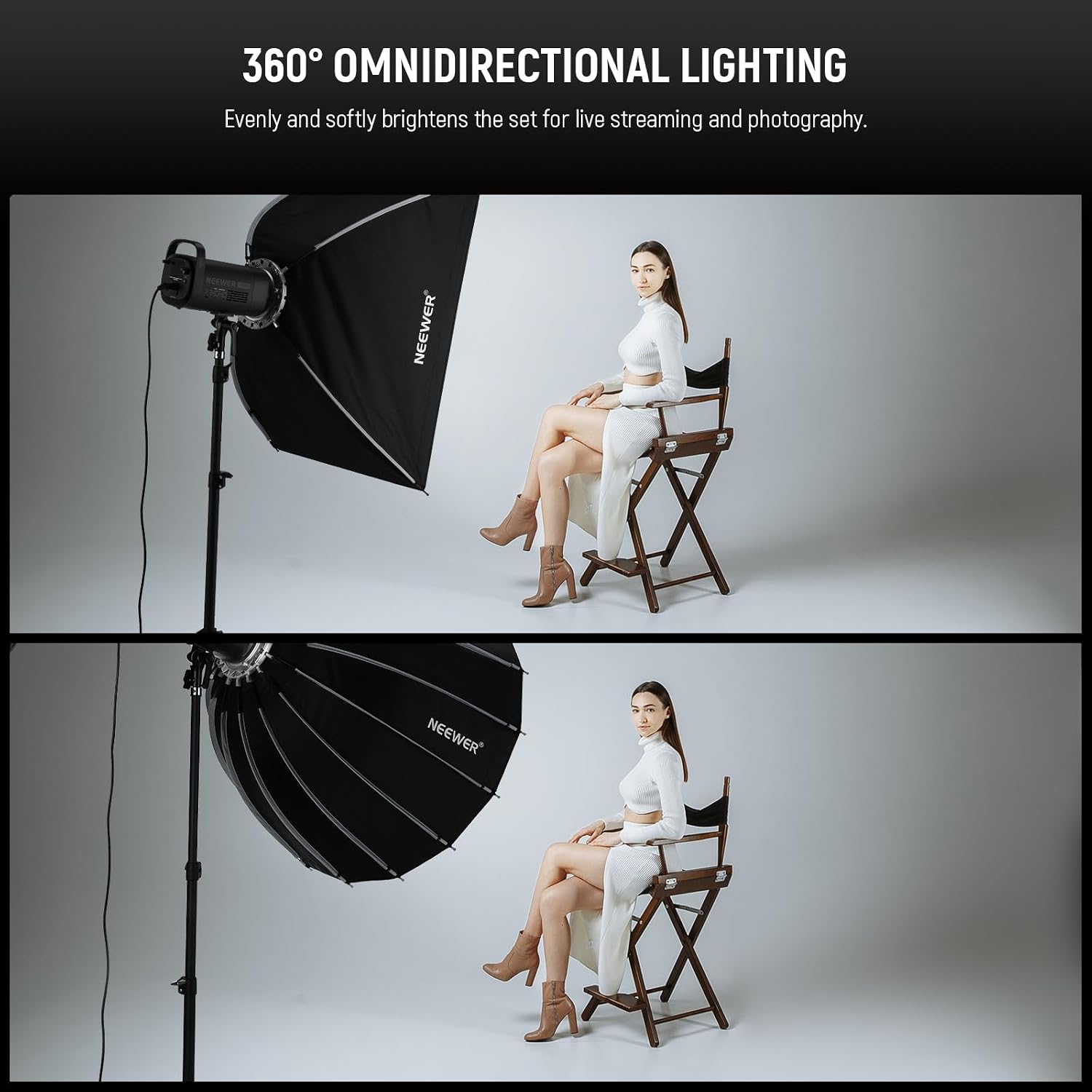 보웬스 마운트가 있는 파라볼릭 소프트박스, 스튜디오 사 - Photography Lighting Box 리뷰 및 가격