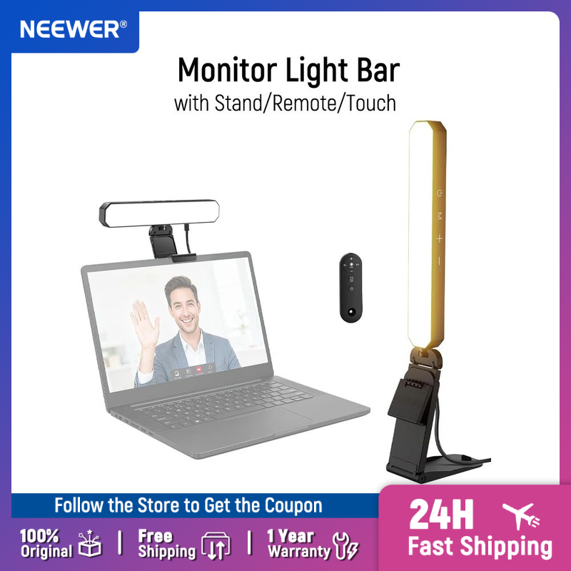NEEWER 베이직 6W 모니터 라이트 바 (리모컨/터 - Photography Lighting Styles 리뷰 및 가격