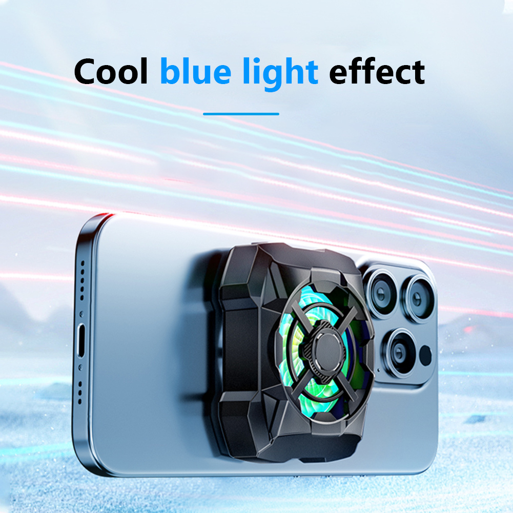블루라이트 3단 속도 조절 가능한 휴대폰 쿨러, 게임  - Photography Lighting Professional 리뷰 및 가격