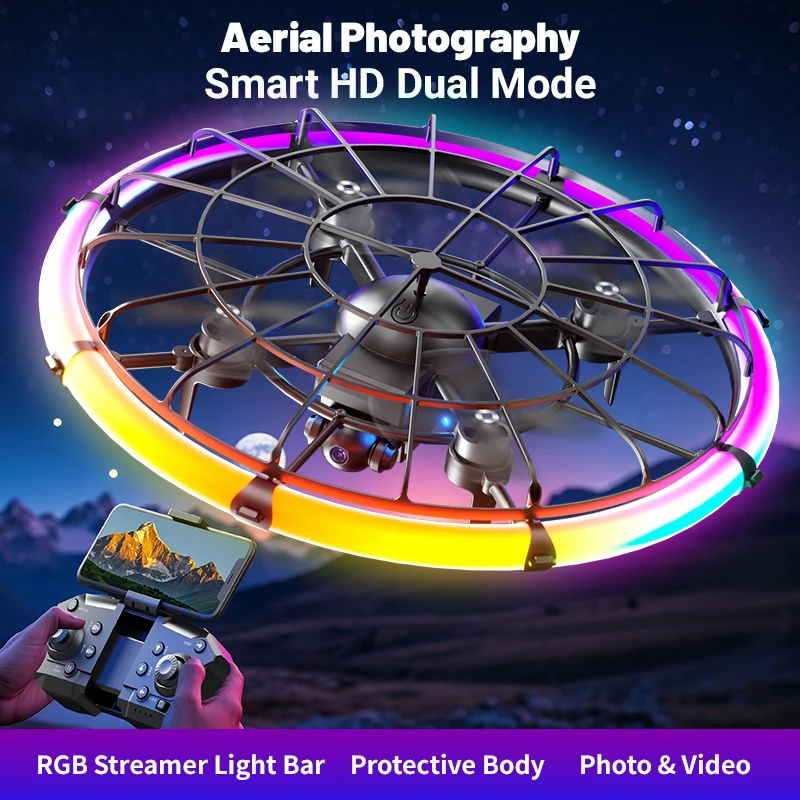 JJRC H145 UFO RC 드론, 듀얼 HD 렌즈, - Photography Lighting Box 리뷰 및 가격