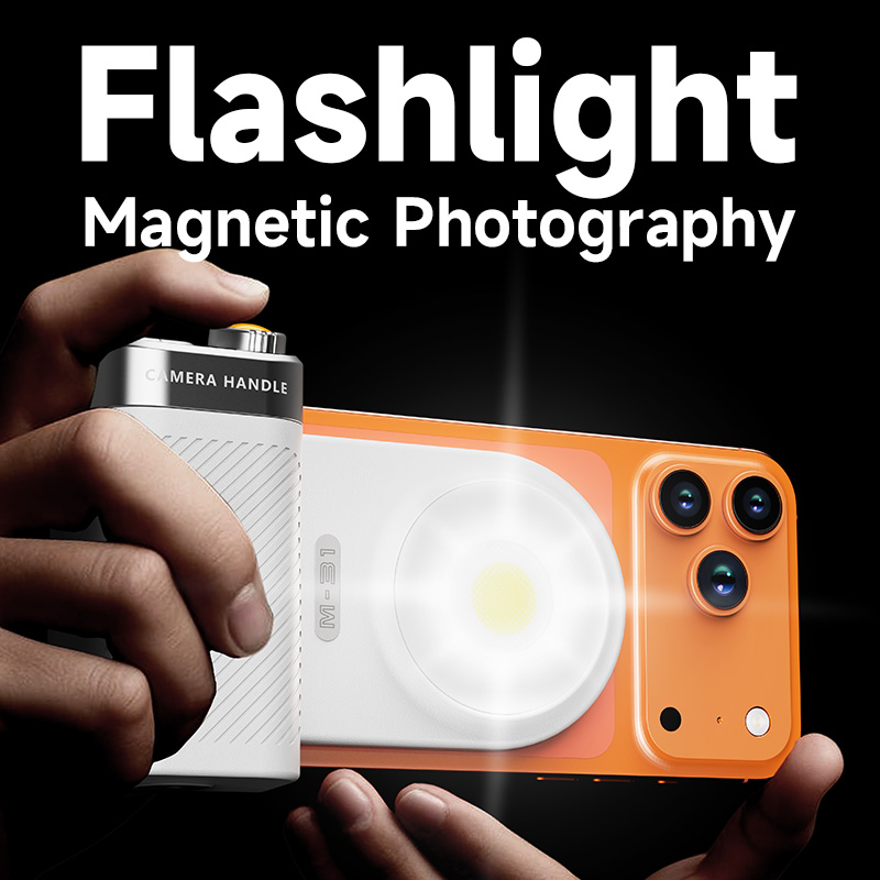 휴대폰용 자석 부착식 사진 촬영용 플래시 라이트 핸들, - Photography Lighting Brand 리뷰 및 가격
