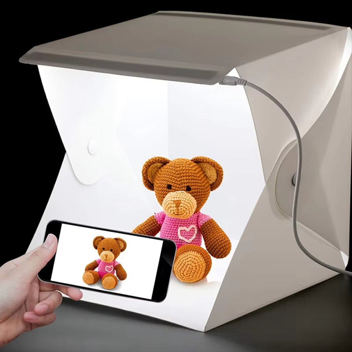 N05R 미니 접이식 포토 부스 소프트박스 LED 조명 - Softbox Portable Strip 리뷰 및 가격