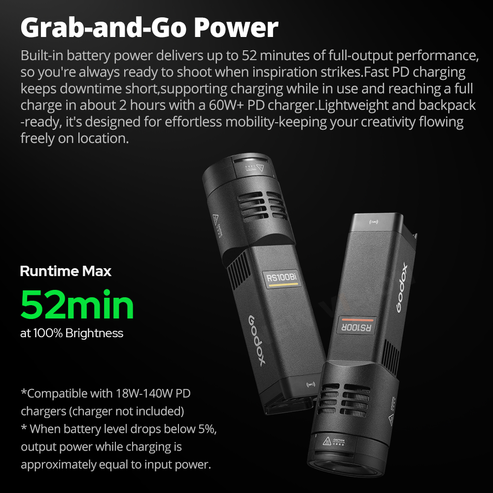 GODOX RS100Bi 28600Lux 바이컬러 RS - Photography Lighting Godox 리뷰 및 가격