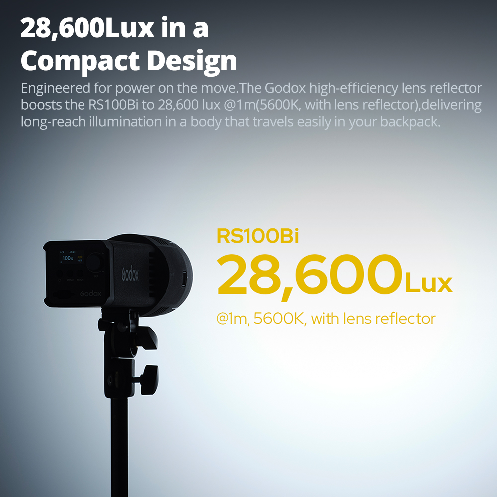 GODOX RS100Bi 28600Lux 바이컬러 RS - Photography Lighting Godox 리뷰 및 가격