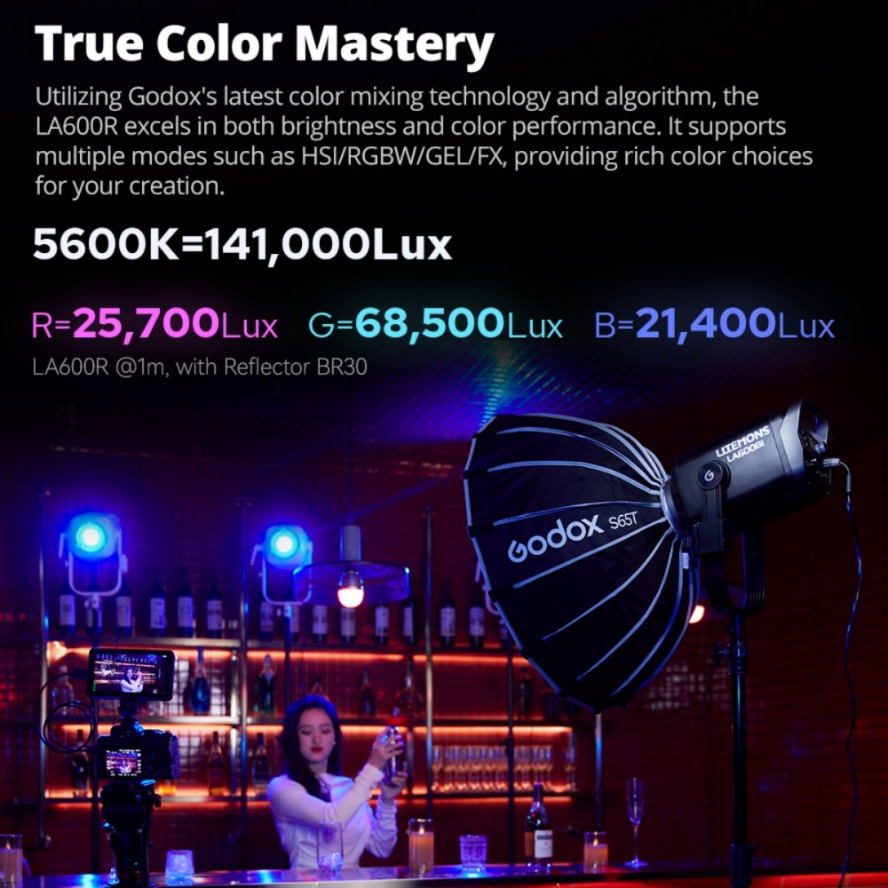 Godox LITEMONS LA600Bi LA600R  - Photography Lighting Godox 리뷰 및 가격